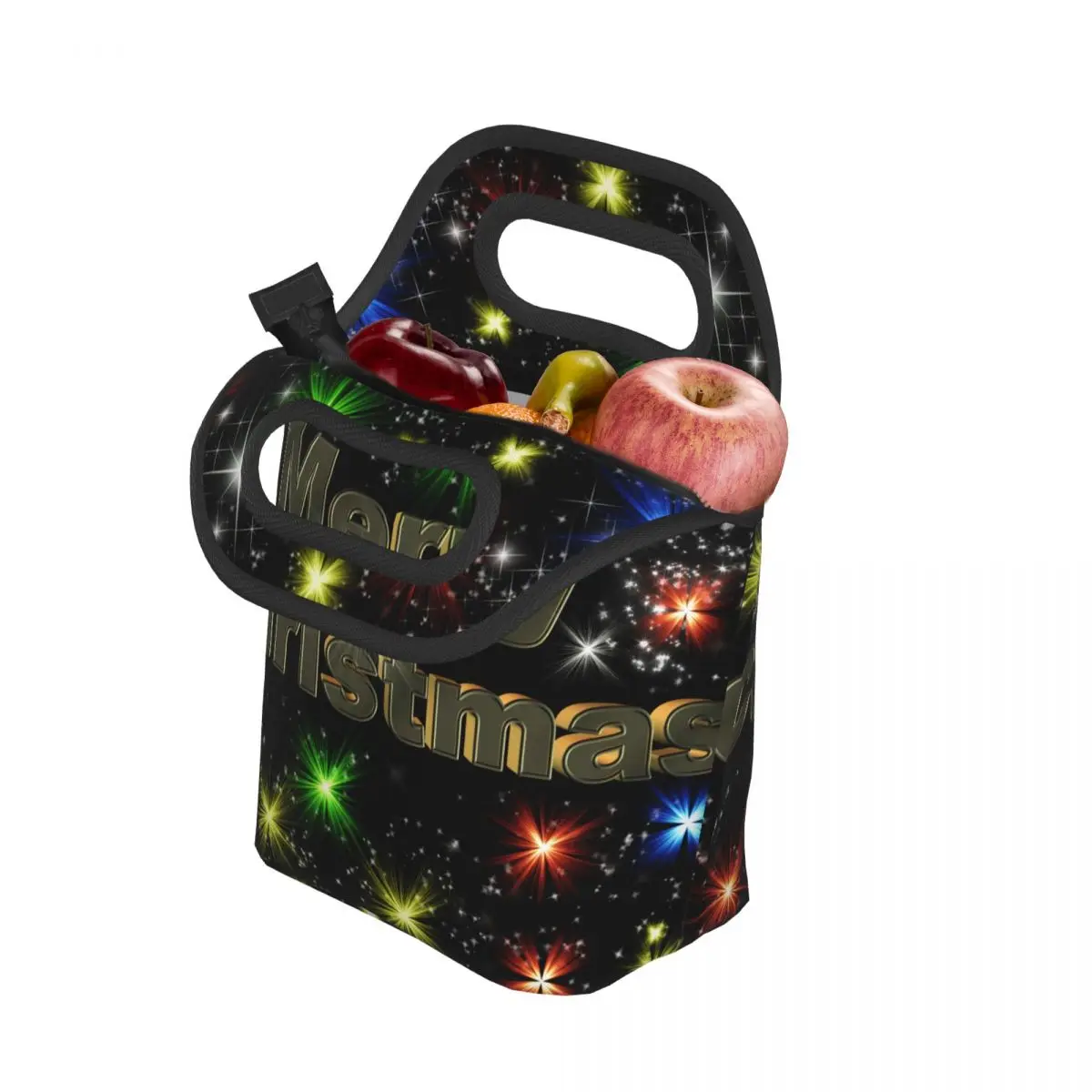 

Рождественские поздравления Рождественский фон для мужчин и женщин сумка для обеда