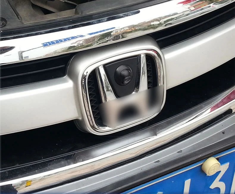 Цветная CCD эмблема логотипа автомобиля Передняя камера для Honda XR-V Odyssey New accord Civic CRV