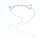 2020 шикарная модная искусственная Бусина в форме сердца для очков для чтения цепочка для очков держатель для шнурка ремешок аксессуары для солнцезащитных очков