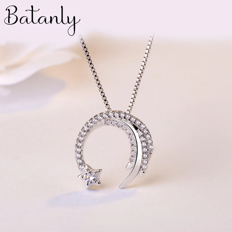 

Ожерелье-чокер в форме Луны для женщин, длинная цепочка на свитер, вечернее ювелирное изделие, хороший подарок