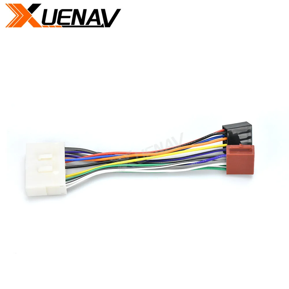 Кабель-переходник для радиоприемника Xuenav 12-005 ISO FOR-SSANG YONG 2005 + DAEWOO 1997 разъем жгута