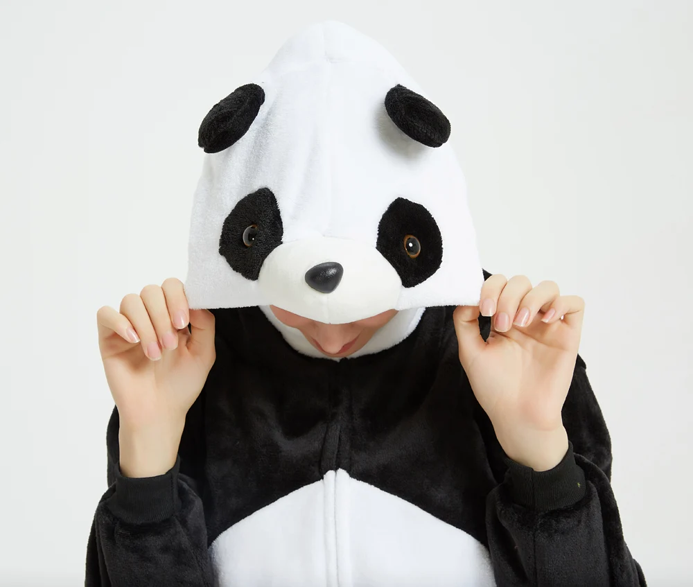 Комбинезон фланелевый для косплея в виде единорога панды|Костюмы аниме| |