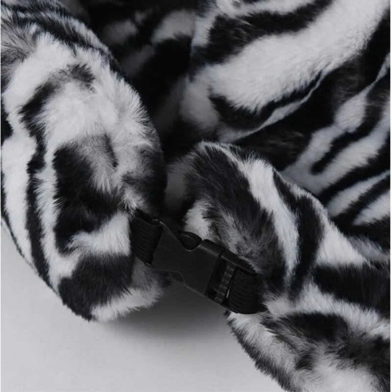 

Men Women Cold Winter Bomber Hats Warm Earflaps Thick Fur Added Ear Protector Soviet Multifunctiona Caps Hat