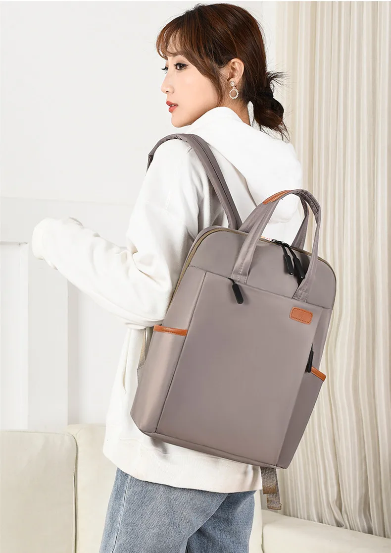 

Multifunctional Ladies Backpack 2021 New Luxury Oxford Cloth Outdoor Travel Bag Student Computer Backpack Girl Shoulder Handbag