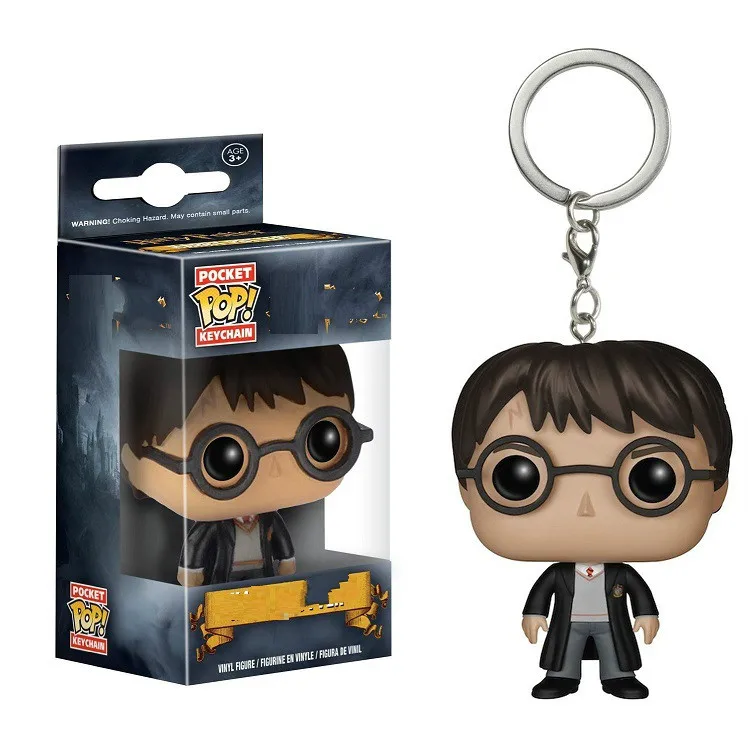 Funko pop брелок модель игрушки для chlidren аниме Рисунок Гарри Поттер король Игра престолов Джокер Харли Квинн брелок - Цвет: harri potter
