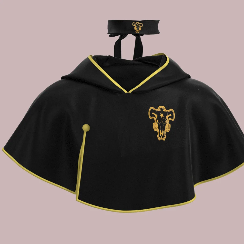 Аниме Косплей Черный клевер Аста плащ женский Костюм Хэллоуин костюм аниме