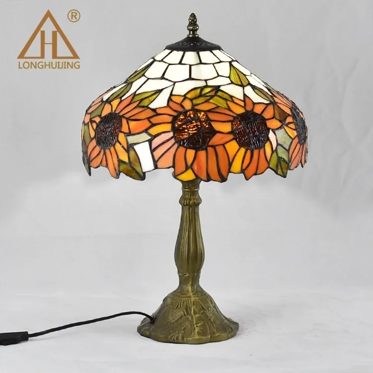 Tiffany Table Lamp E27 Six Models Dragonfly Style Bedroom Bedside Creative Fashion Retro | Освещение
