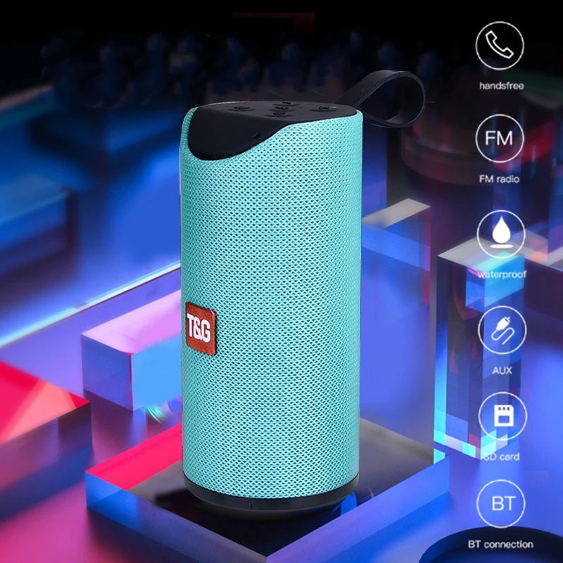 TG113 беспроводной Bluetooth 5,0 наружный динамик сабвуфер Колонка HIFI ПК компьютер телефон динамик s FM радио TF звуковая панель с микрофоном