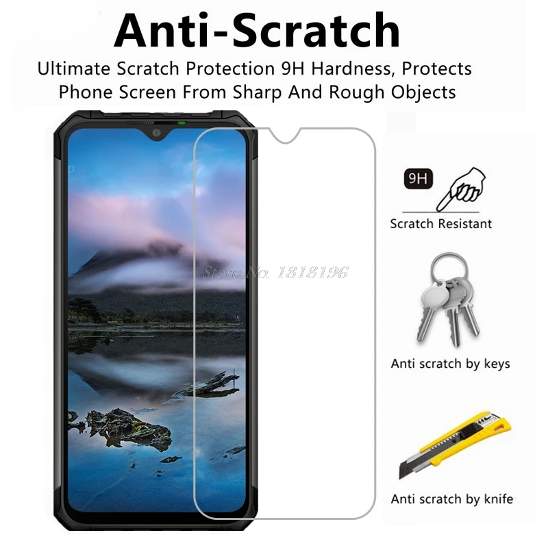 Закаленное стекло для Ulefone Armor 7 Защита экрана 9H закаленное защитное телефона