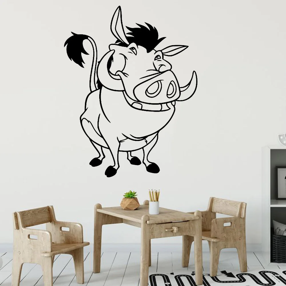 Настенная виниловая наклейка Король Лев для детской комнаты настенные наклейки