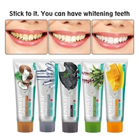 coconut sea salt sage bamboo charcoal honey whitening toothpaste oral cleaning teeth whitening remove tooth stains oral care