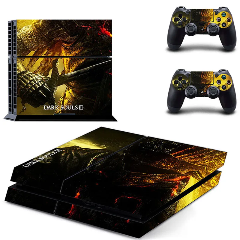 PS 4 стикер s Dark Souls PS4 наклейка Play station виниловые наклейки для кожи Pegatinas консоли