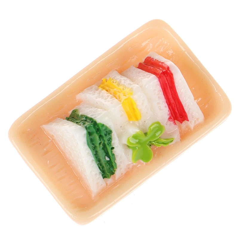 

1pc Artificial Bakery Cake Bread Food Fruit Banana DollHouse Kitchen Toy Fake Miniature DIY Craft For Dollhouse Decals