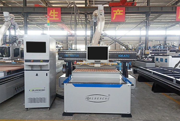 Igoldencnc дешевый atc cnc маршрутизатор 1325 2030 2040 автоматический 3d резьба по дереву