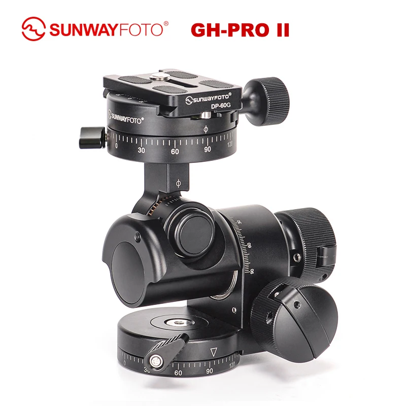 Головка штатива SUNWAYFOTO GH PRO II быстросъемная панорамная головка для DSLR камеры