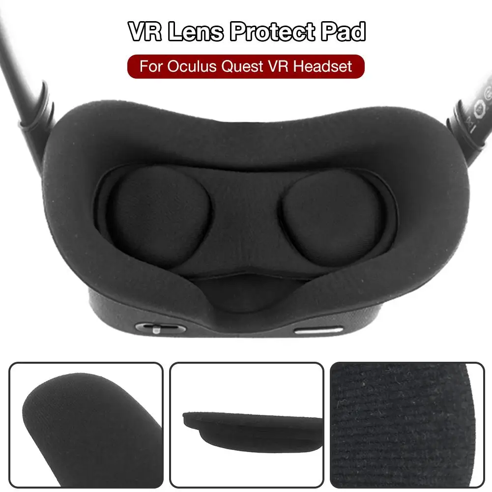 1 шт. Защитная крышка для объектива VR Пылезащитная накладка Черная мягкая