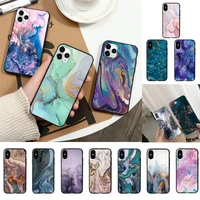 gradient ocean marble phone case for iphone 11 8 7 6 6s plus 7 8 plus x xs max 5s xr 12 11 pro max se 2020 funda cover