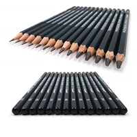 14 pcsset professional sketch drawing pencil set dainting pencils charcoal stationery supplies for art students painting lovers
