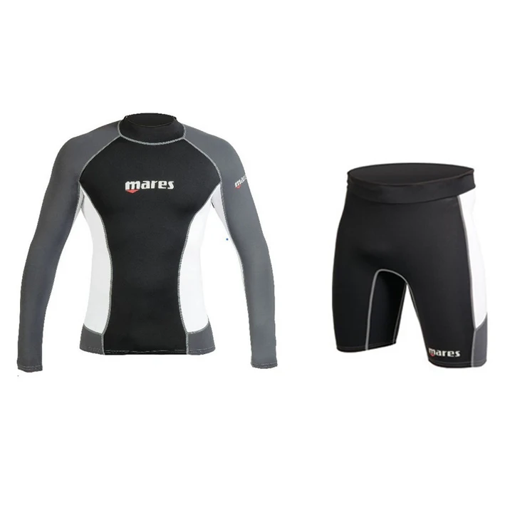 Мужская Солнцезащитная одежда Mares для дайвинга с длинным рукавом снорклинга