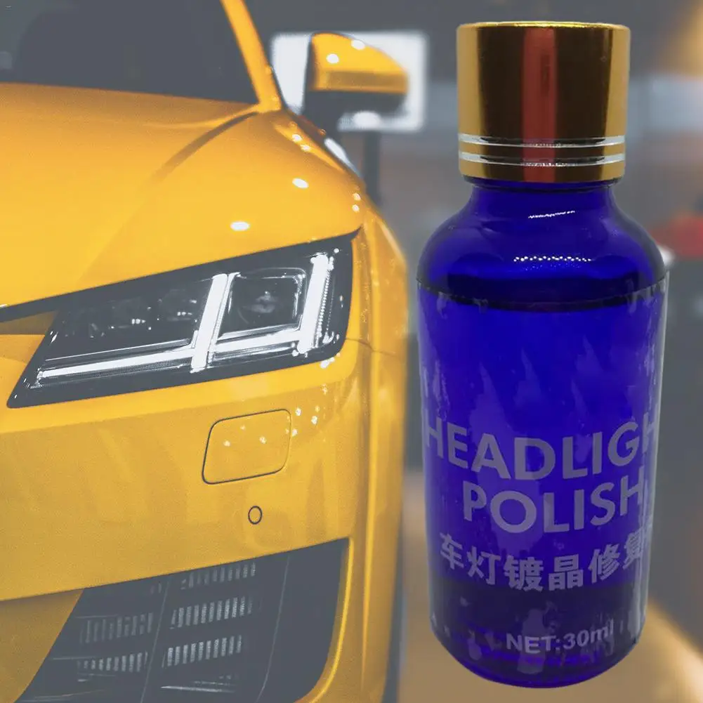 30 мл для окисления желтая лампа Авто фара полировка удаление царапин агент