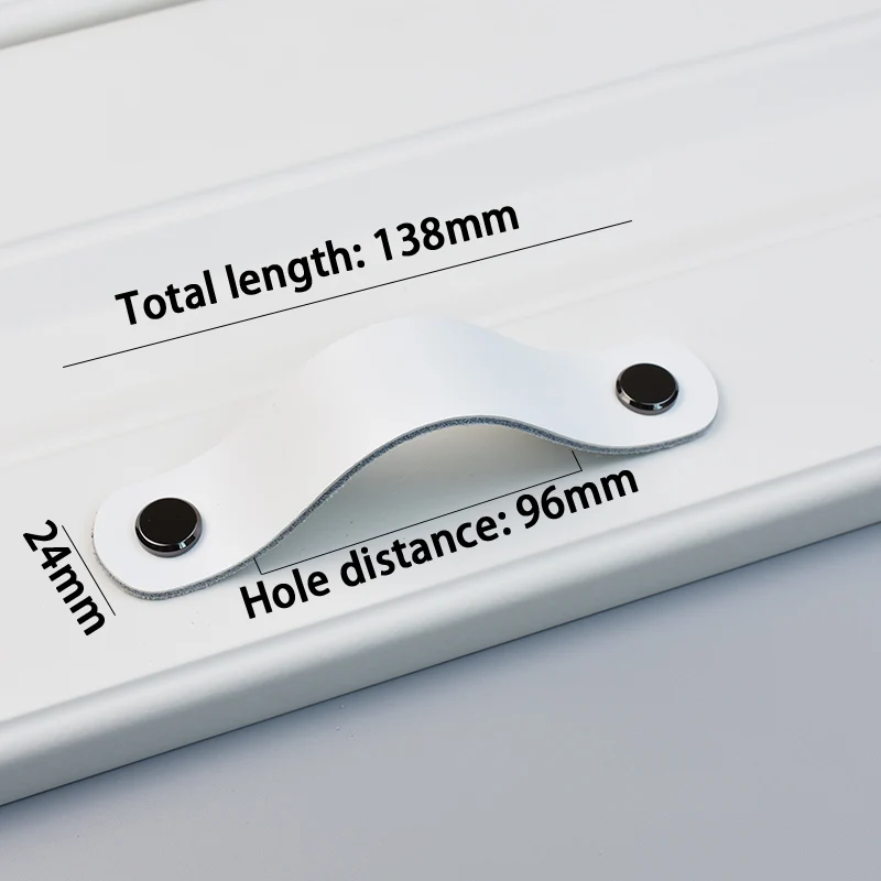 

AOYIHOM ручки для шкафов из кожи и латуни