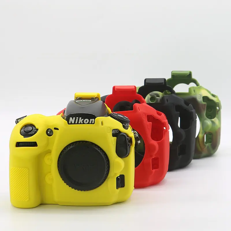 Мягкий силиконовый чехол для камеры Nikon Z7 Z6 Z5 D780 D750 D850 D3300 D3400 D3500 D5300 D5500 D5600 D7100 D7200