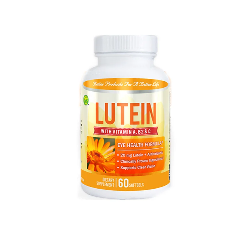 Confidence Lutein Eye Protection Soft Capsules 60 Capsules/Bottle Free Shipping