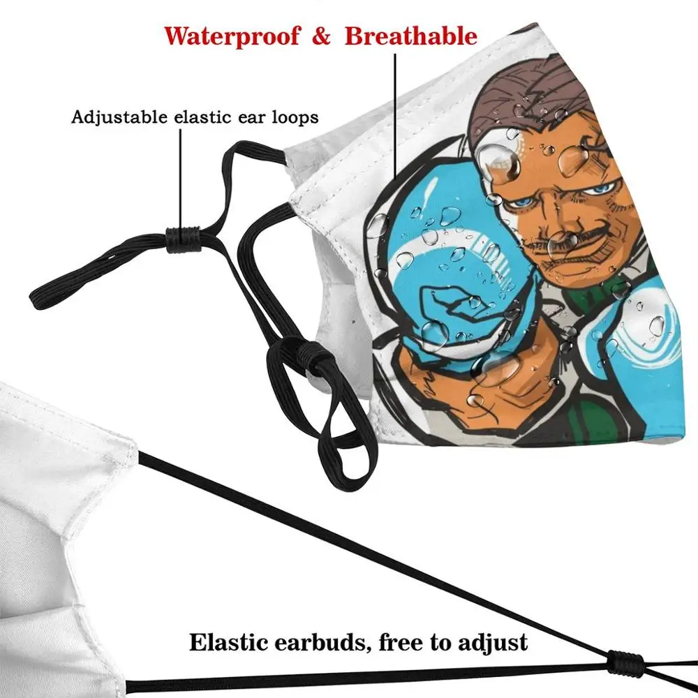 Забавная крутая Тканевая маска уличного воина райу хадоукен бальрог Вега акума