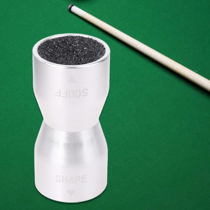 

Billiard Snooker Pool Cue Tip Shaper Scuffer Stick Frosted Pricker Repair Tool Billiards Accessory