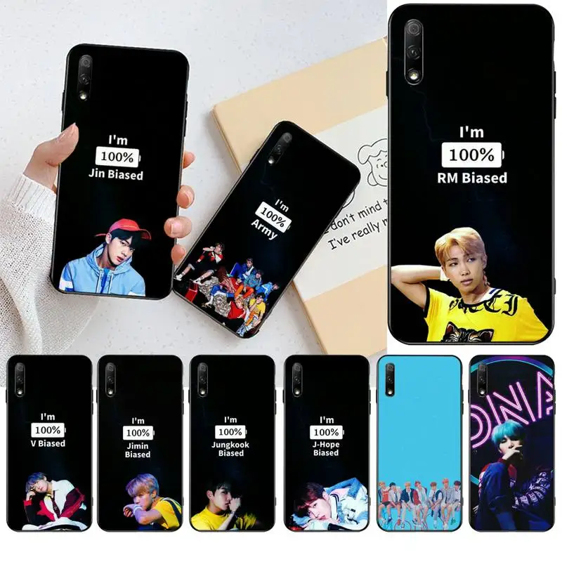 Роскошный Уникальный чехол для телефона Rap RM JIMIN JIN SUGA J HOPE V JUNG KOOK Huawei Nova 6se 7 7pro 7se honor