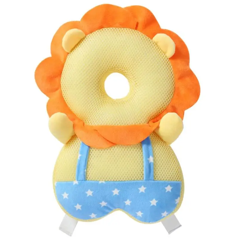 Милая мультяшная детская подушка для защиты головы мягкая бархатная из ПП хлопка