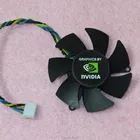 Вентилятор для охлаждения видеокарты R171 POWER LOGIC PLD05010S12M 45 мм, сменный вентилятор для охлаждения видеокарты, 39 мм, 12 В, 0,15 А, 4 провода, 4-контактный разъем