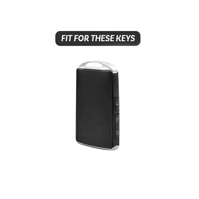 1 шт. классический кожаный автомобильный чехол для ключа с дистанционным