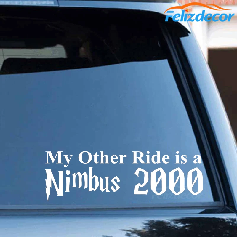 Моя другая поездка-это Nimbus 2000 символ Виниловая наклейка для автомобиля украшение