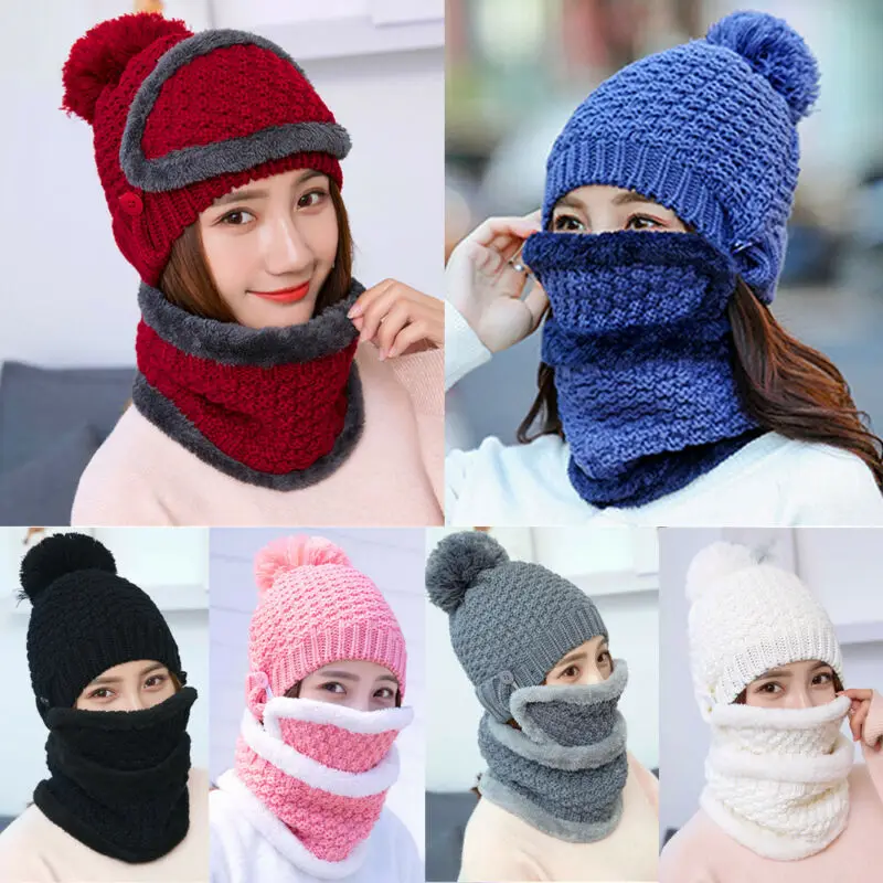 Зимняя Флисовая теплая зимняя Лыжная шапка для детей мужчин женщин 2020|Мужская