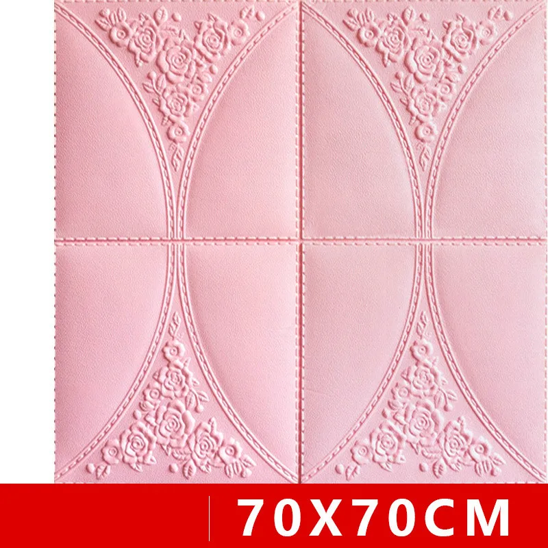 

Hot Sale PE Foam 3D Wallpaper DIY Wall Stickers Wall Decor Embossed Brick Stone Wallpaper Room House Poster