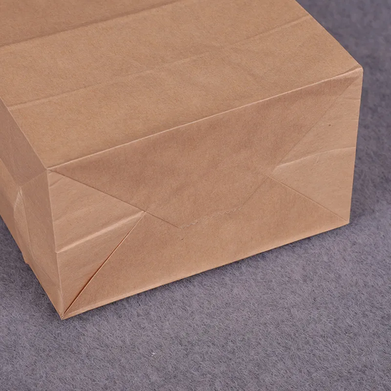 10 шт. крафт Бумага сумки Еда Чай небольшие подарочные пакеты Сэндвич Хлеб