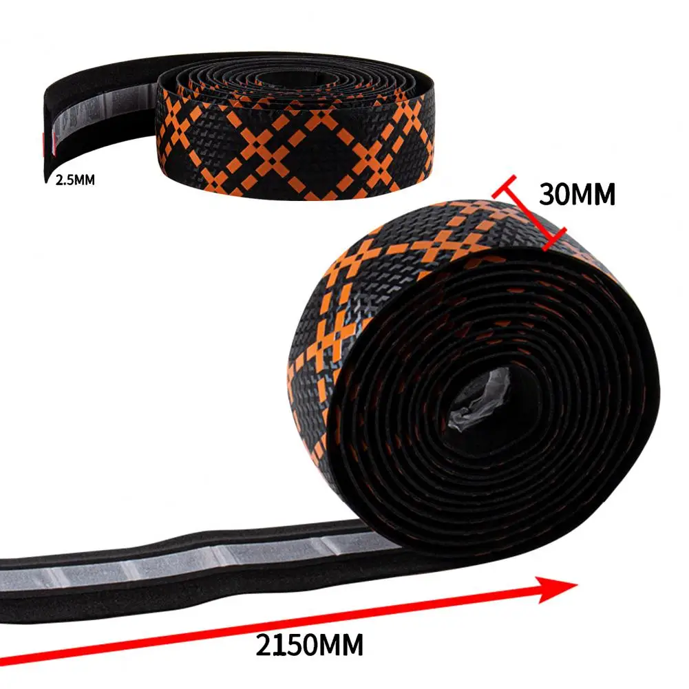 

2Pcs Bike Plaid Handlebar Tape Cycling Handle Bar Strap for Road Bicycle stable Universal Comfortable Mountain bike profession