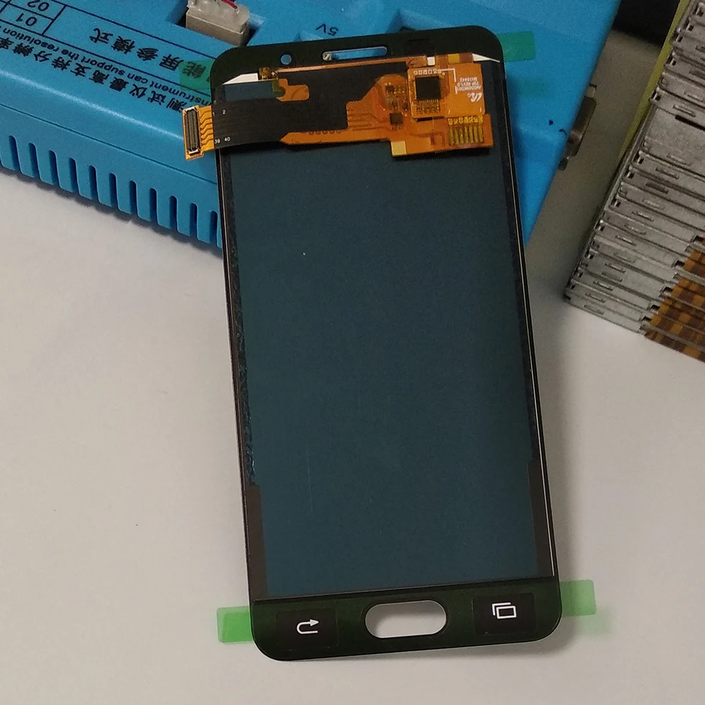 ЖК дисплей A310 с регулируемой яркостью для Samsung Galaxy A3 2016 A310F дигитайзер сенсорного
