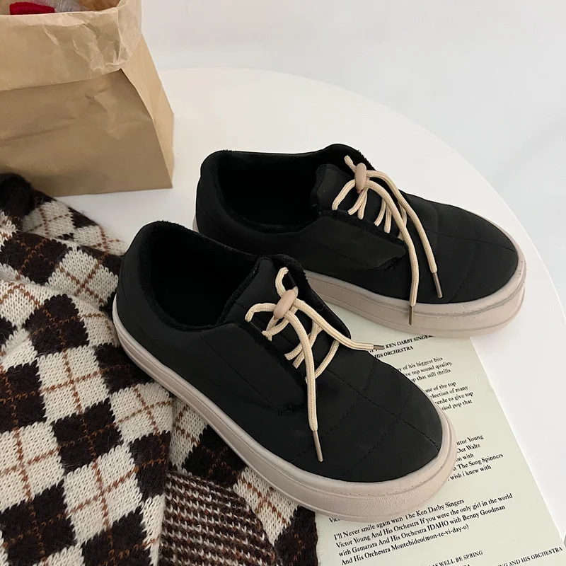 

Женские кожаные ботинки, ботинки на платформе с круглым носком, на плоской подошве, телесного цвета, Осень-зима 2021