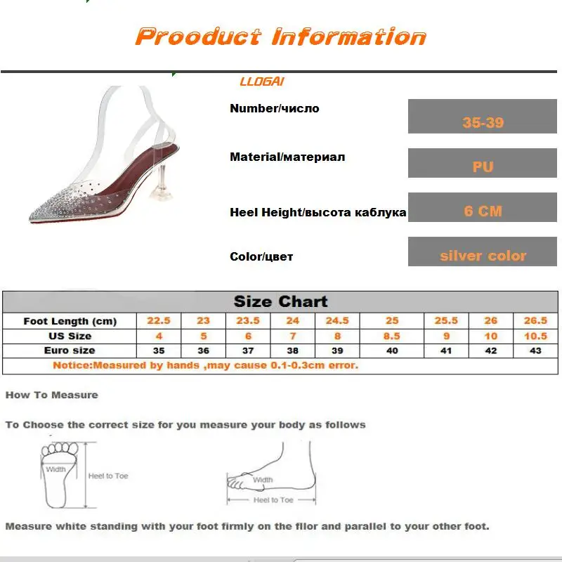 

Transparent Crystal Wedding Party Shoes for Women High Heels Sandals Thin Heels Slingback Pumps Women Shoes Autumn Womne Shoes