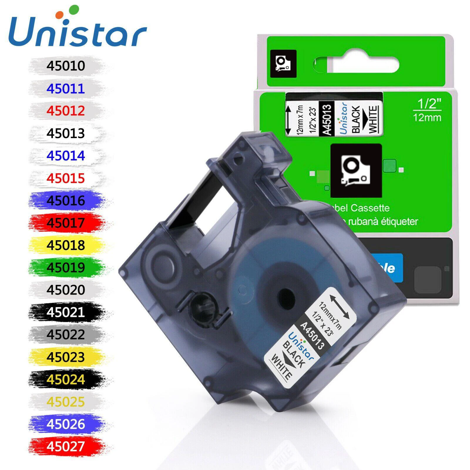 Unistar 45013 совместимый с реальными фотографиями модели 12 мм 9 19 45018 40913 45803 280 сменный