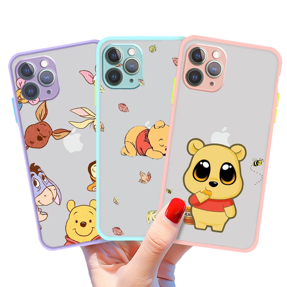 Disney &quotВинни Пух&quot медведь чехол для мобильного телефона Iphone 11 12 7 8 мини