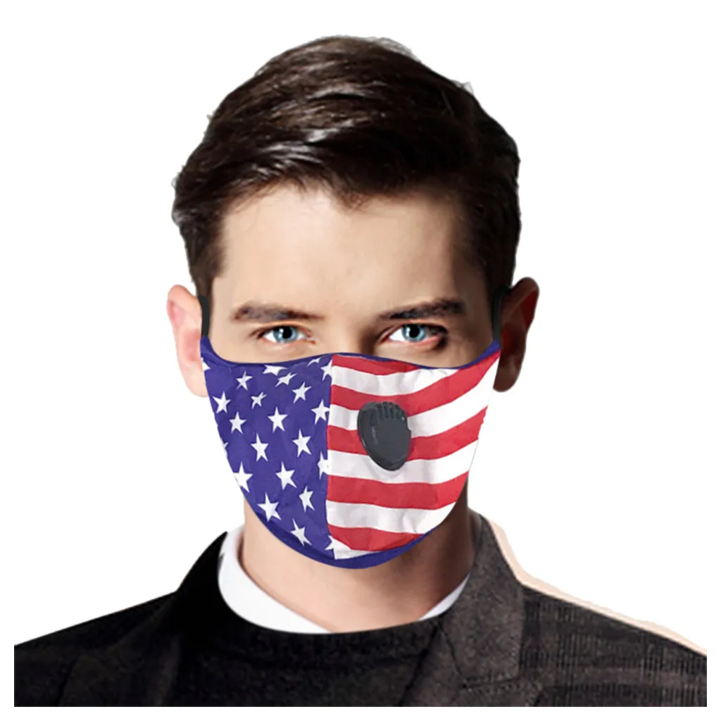 Взрослый американского флага уход за кожей лица маска для мужчин и женщин
