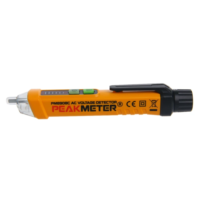 PM8908C 50-60Hz AC 12-1000V Non Contact Voltage Tester Pen Circuit Detector -W310 | Инструменты