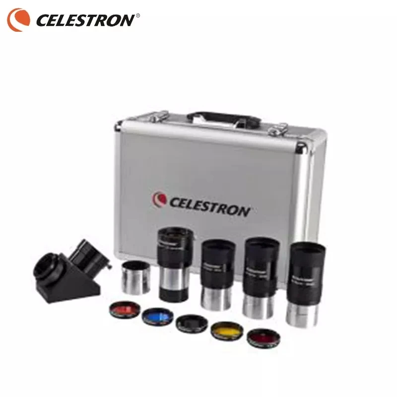 Celestron 14 Piece 1.25 Inch Eyepiece and Filter Accessory K