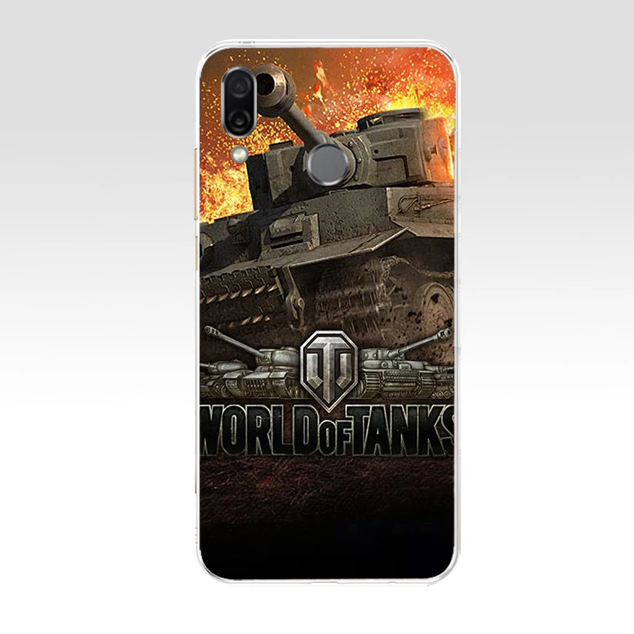 081FG world of tanks Подарочный Мягкий Силиконовый ТПУ чехол для телефона huawei Honor 8 Lite 8X 8s 9x