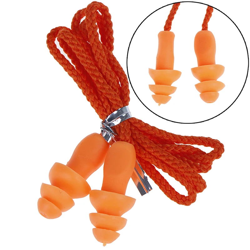 Soft Earplugs Nose Clip Case Protective Prevent Water Waterproof Protection Ear Plug Silicone Swim Dive Supplies | Красота и здоровье
