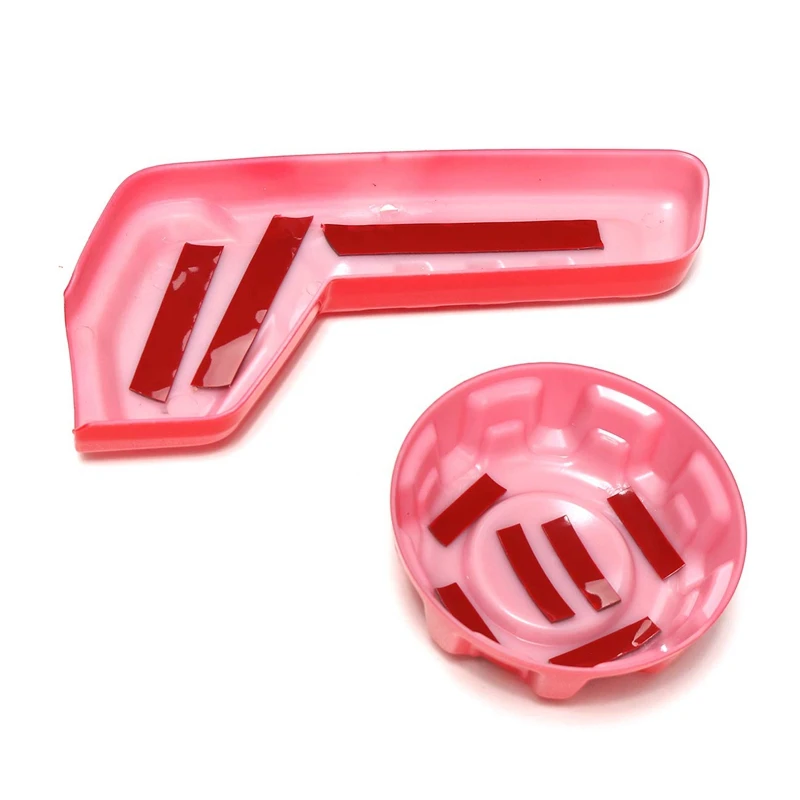 Car Main Driver Seat Back Adjustment Decoration Circle Cover for 2018 2019 Jeep Wrangler JL ABS Red | Автомобили и мотоциклы