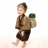 carnival costume for children baby toddler new year halloween christmas shaolin monk costume for boy